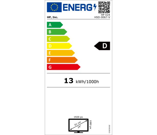 HP 24" V24 Gaming 9SV73AA Czarny - 1464689 - zdjęcie 6